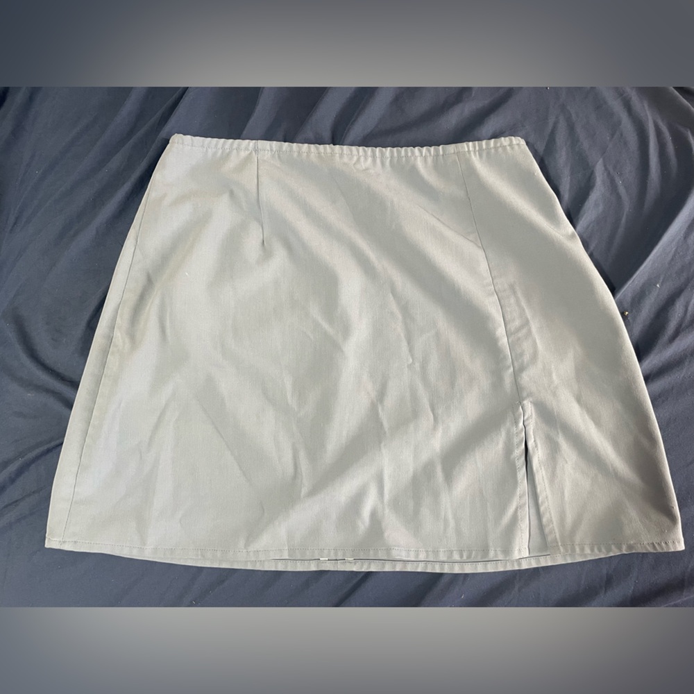 Sunday Best Blue Mini Skirt